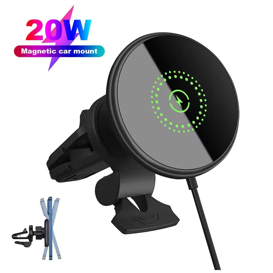 Suporte Magnético com Carregamento Rápido 20W