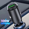Carregador Automóvel 100W Ultra Rápido